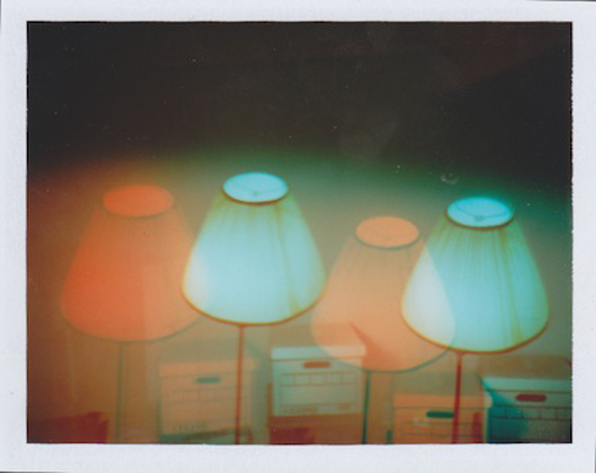 Andrea Monti - Lamps, polaroid